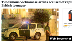 Tờ báo địa phương của Tây Ban Nha đưa tin về vụ bê bối xâm hại tình dục trẻ em của hai nghệ sĩ Việt.