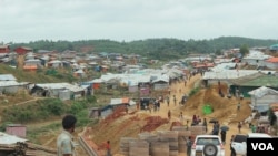Rohingya camp in Cox’s Bazaar, Bangladesh