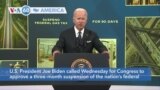 VOA60 America - President Biden Calls for 3-Month Suspension of Federal Gas Tax