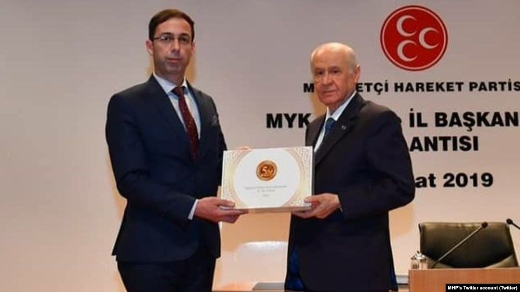 Cihan Kayaalp and Devlet Bahçeli