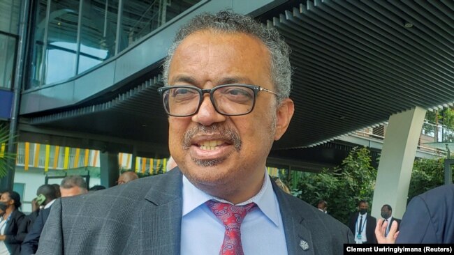 Tổng giám đốc Tổ chức Y tế Thế giới (WHO) Tedros Adhanom Ghebreyesus