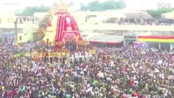 Millions of Hindus Celebrate Chariot Festival in India 