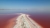بزرگ‌ترین دریاچه آب شور خاورمیانه در شرف نابودی کامل
