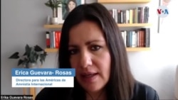 Erica Guevara- Rosas- Directora para las Américas de Amnistía Internacional
