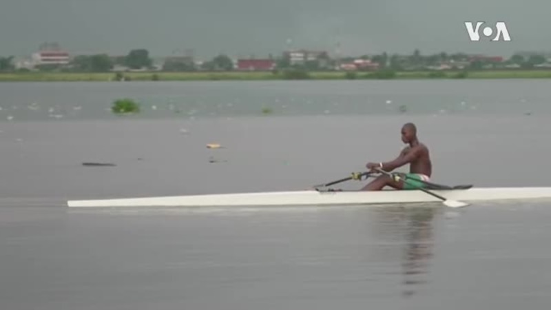 Un champion d'aviron ivoirien lutte pour la promotion de son sport