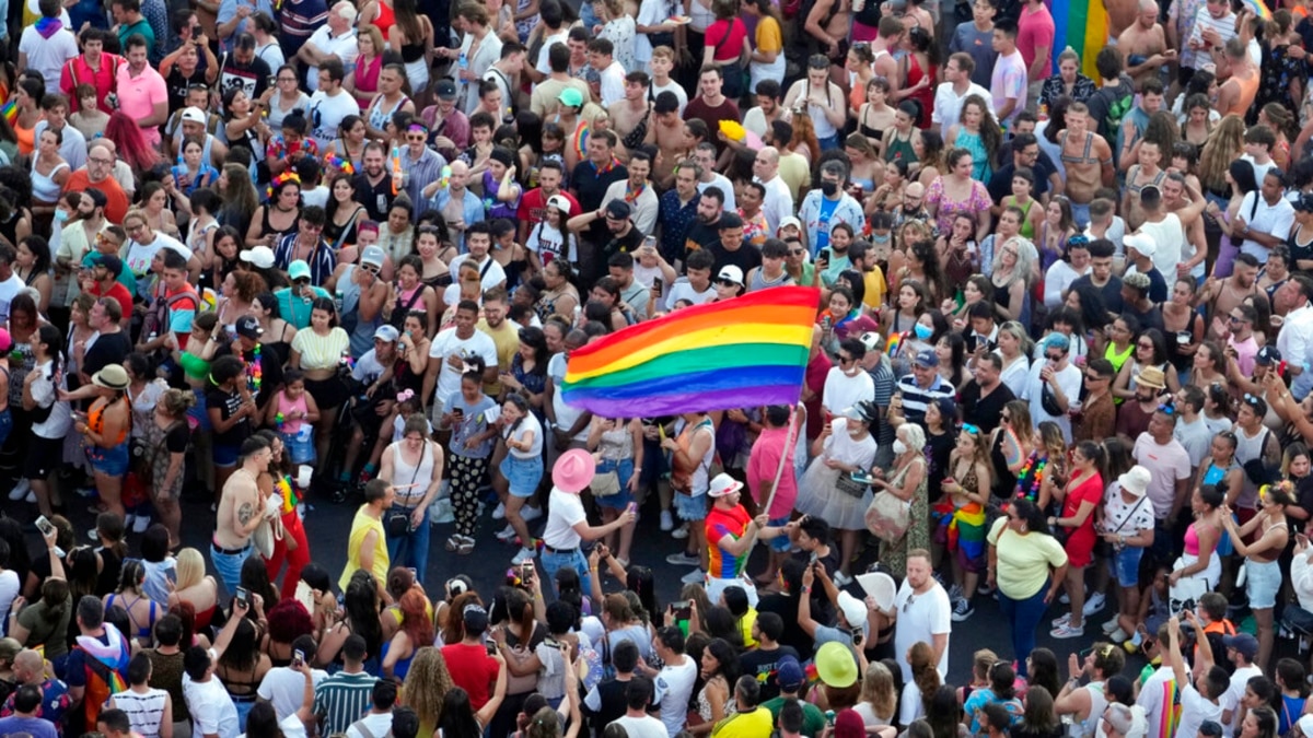 Colorful Pride March Returns to Madrid
