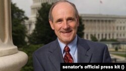 Senator Jim Risch Republican senator from Idaho. Official portrait from the press kit, senator's website. 