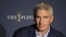 FILE - PGA Tour Commissioner Jay Monahan reacts during a news conference at The Players Championship in Florida on March 13, 2020. People who spoke with news outlets after meeting with Monahan on Tuesday said next year's tour could include purses of at least $20 million.