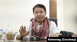 Dirjen Penyelenggaraan Haji dan Umrah Hilman Latief. (Foto: Courtesy/Kemenag)