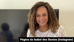 Jose Eduardo dos Santos, antigo Presidente de Angola, e Isabel dos Santos, filha