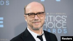 FILE - Actor Paul Haggis arrives at the 21st Annual Critics' Choice Awards in Santa Monica, California, Jan. 17, 2016.