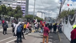 Policía ecuatoriana dispersa a los manifestantes en noveno día de protestas