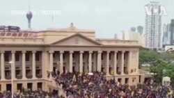 လူအုပ်ကြီး သမ္မတအိမ်တော် စီးနင်း
