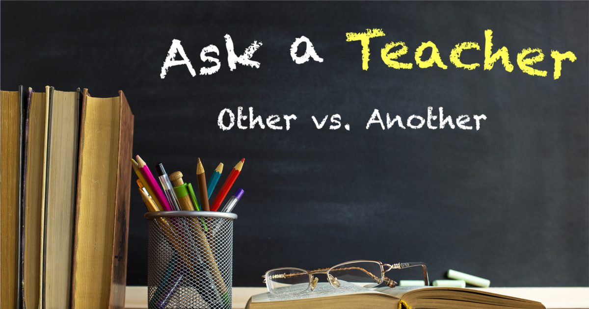 Other vs. Another