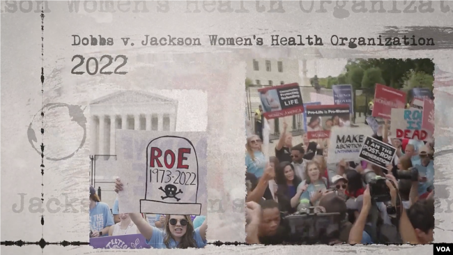 Dobbs vs Jackson Women's Health Organization