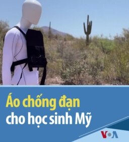 Áo chống đạn cho học sinh Mỹ