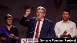 Jean-Luc Mélenchon, líder dos socialistas e da coligação de esquerda Nova União Popular Ecológica e Social (NUPES)