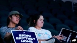 Phoenix Mercury fans attend a rally for Mercury basketball player Brittney Griner Wednesday, July 6, 2022, in Phoenix.