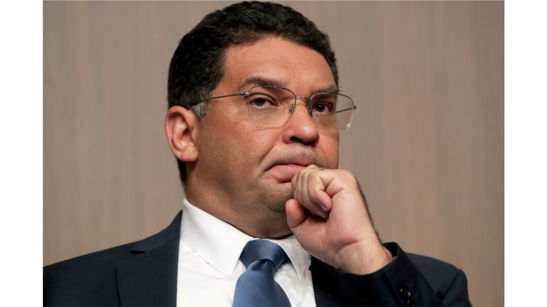 FILE - Brazil's Secretary of the Treasury Mansueto Almeida is seen during an event in Sao Paulo, Brazil, Aug. 8, 2019.