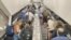 Los viajeros ascienden por una escalera mecánica hasta una explanada en el Aeropuerto Internacional Hartsfield-Atlanta el jueves, 30 de junio de 2022 en Atlanta. (Foto AP/Jay Reeves)