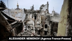 Так виглядав знищений російськими військовими театр 12 квітня