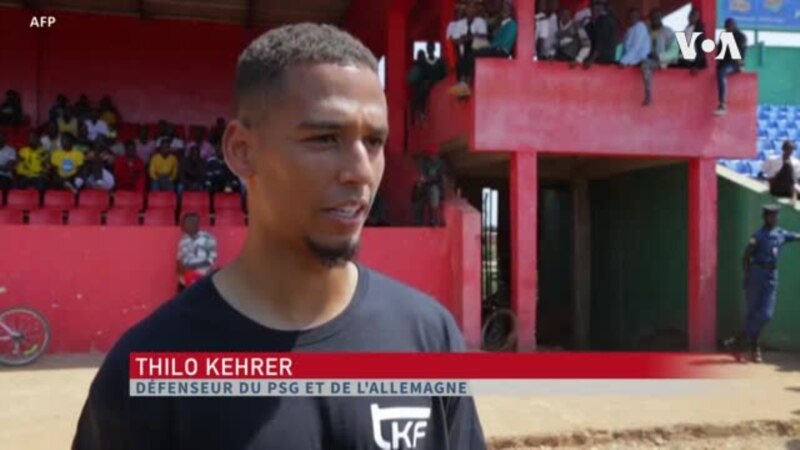 Le joueur du PSG Thilo Kehrer se rend au Burundi, patrie de sa mère