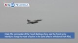 VOA60 Africa- French army intends to change its mode of action in the Sahel after its withdrawal from Mali