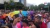 La comunidad LGBTIQ venezolana celebra una marcha multitudinaria 