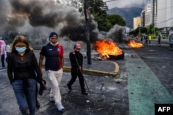 Bonfires Block Roads In Quito, Ecuador, June 23, 2022, During Indigenous Protests Against The Government.