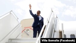 FILE: Somalia President Hassan Sheikh Mohamud. Taken 6.19.2022