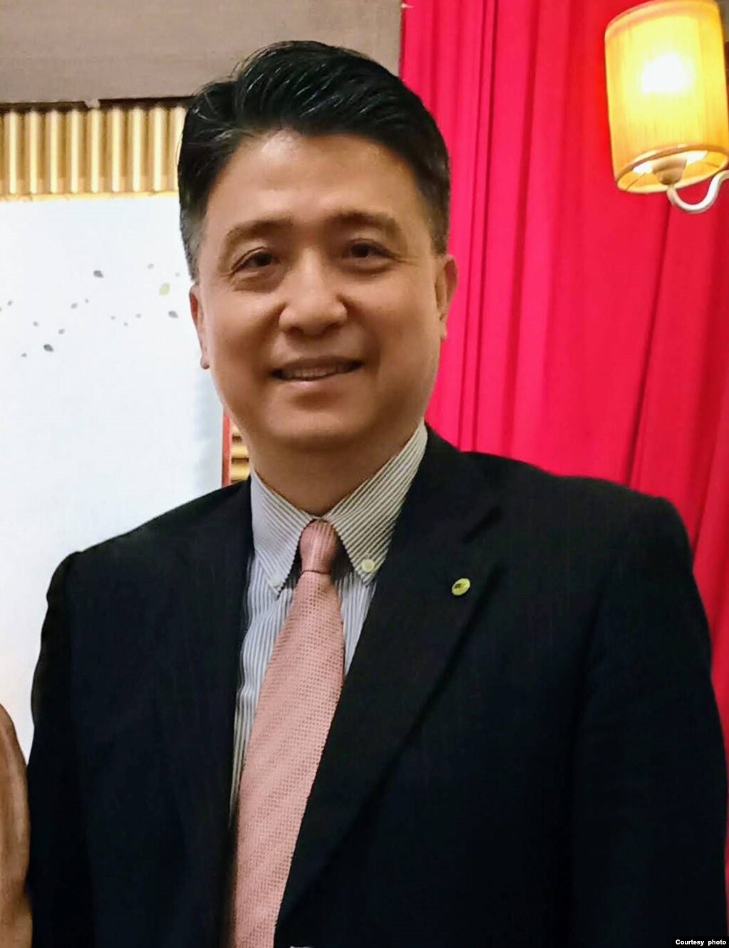 台湾文化大学国家发展与中国大陆研究所副教授李孔智。（李孔智提供）(photo:VOA)