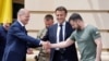 French, German and Italian Leaders Visit Kyiv 