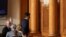 Bulgarian Prime Minister Kiril Petkov leaves after a no-confidence vote at the parliament, in Sofia, Bulgaria, June 22, 2022.
