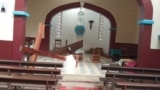 Igreja da Paróquia de Santa Isabel em Gabú vandalizada, Guiné-Bissau, 2 Julho 2022