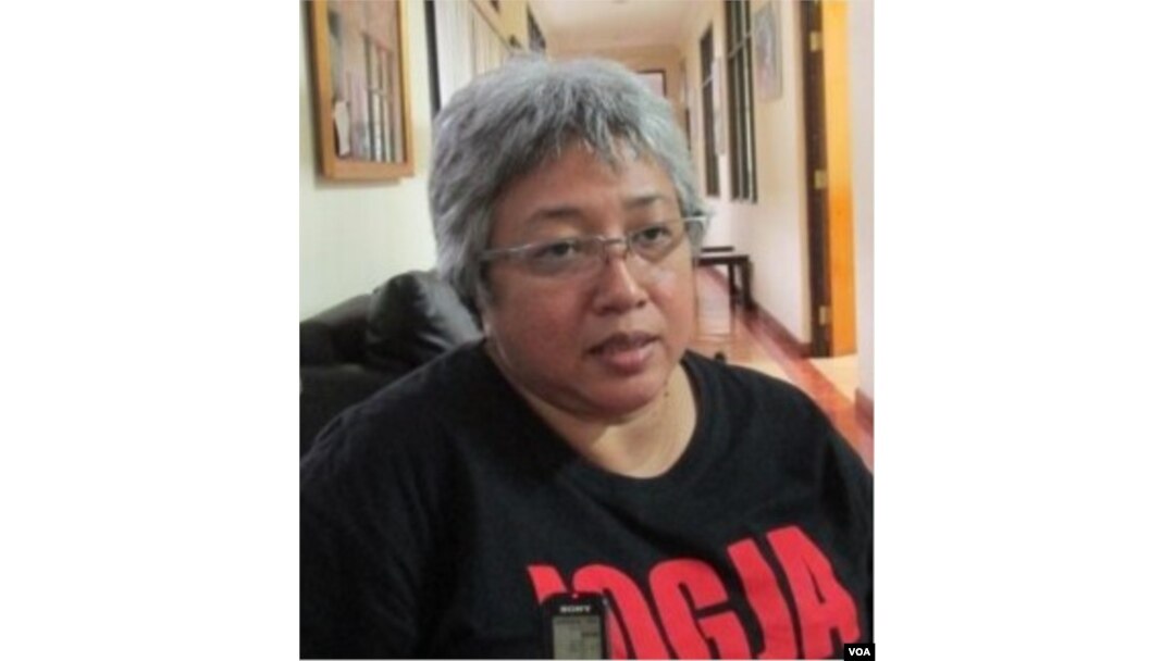 Koordinator Nasional JALA PRT, Lita Anggraini (Foto:VOA/Andylala).