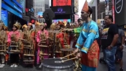 Angklung Menggoyang Times Square, Pusat Kota New York