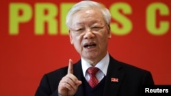 Tổng Bí thư Đảng Cộng sản Việt Nam Nguyễn Phú Trọng đang mạnh tay chống tham nhũng.