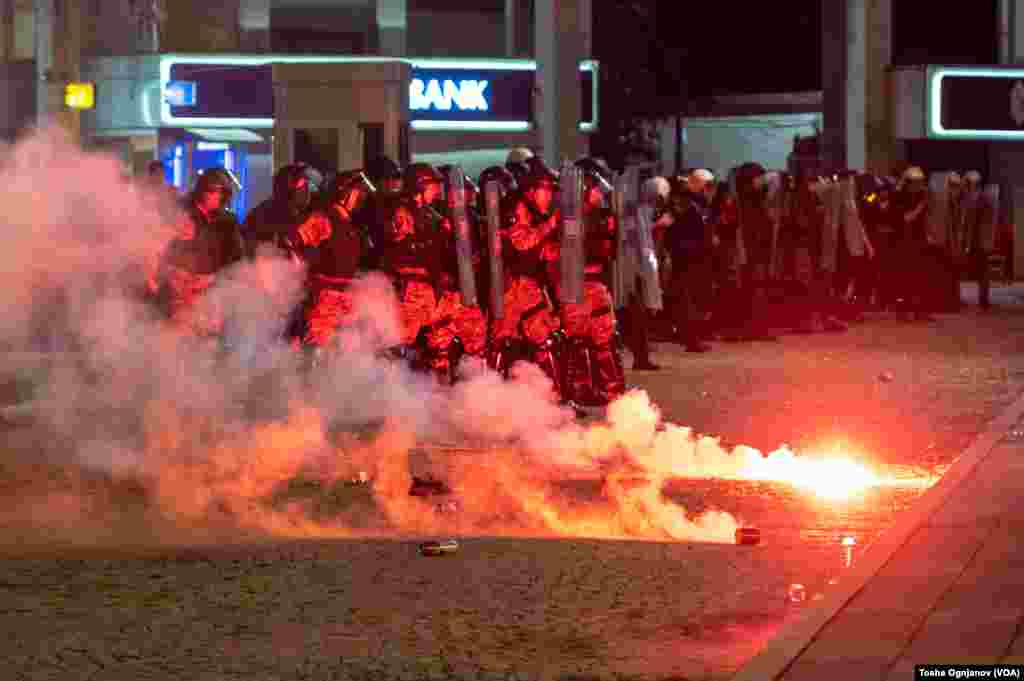 Rally in Skopje against the French proposal for EU negotiation 