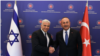 Dışişleri Bakanı Mevlüt Çavuşoğlu ve İsrail Dışişleri Bakanı Yair Lapid