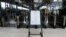 An information sign and tape closing the platforms is seen at Eastbourne train station during a strike, in Eastbourne, Britain, June 21, 2022. 
