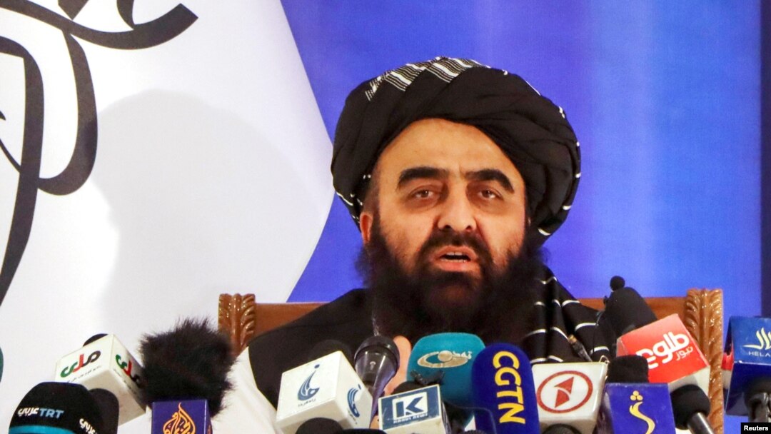 د طالبانو د خارجه چارو موقتي وزیر ملا امیرخان متقي