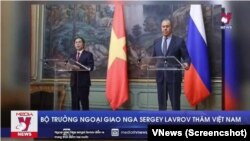 Bộ trưởng Ngoại giao Nga Sergei Lavrov thăm Việt Nam từ 5-6/7 trong lúc hai nước kỷ niệm 10 năm thiết lập quan hệ đối tác chiến lược toàn diện.