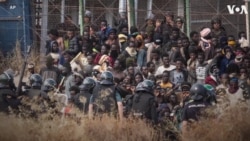 Migrants Storm Spain-Morocco Border 