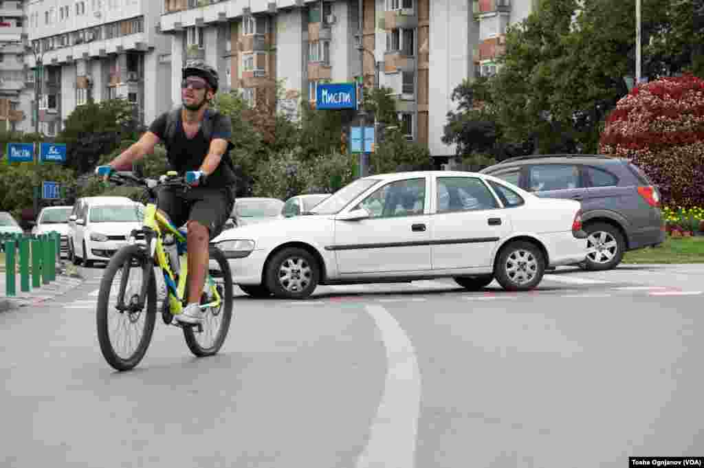 Traffic Blockade at the Government of N. Macedonia, Rally against the French proposal for EU negotiations