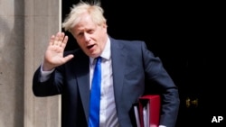 Boris Johnson, primeiro-ministro britânico, 6 Julho 2022