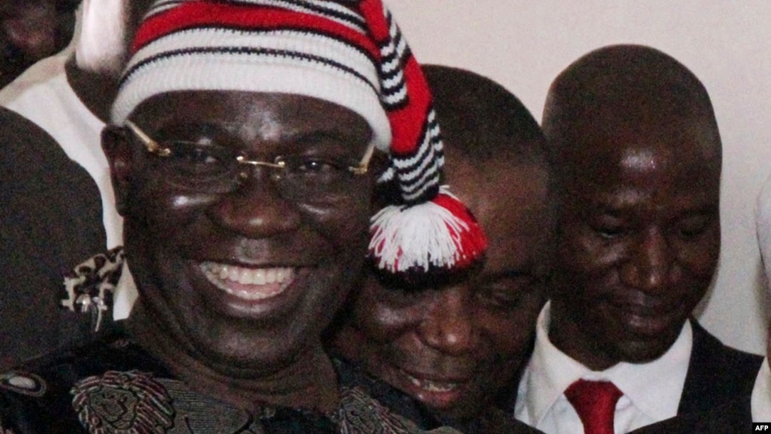 FILE - Nigerian politician Ike Ekweremadu leaves a courtroom in Abuja, June 27, 2016.