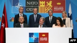 SPAIN-NATO-FINLAND-SWEDEN-TURKEY-POLITICS-DIPLOMACY-SUMMIT