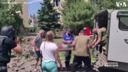 Ukrainian Police Release Video of Aftermath of Bakhmut Attack 