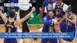 VOA60 America - The Golden State Warriors win another NBA championship