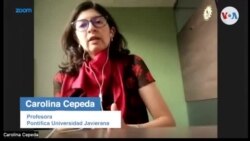 Carolina Cepeda, profesora de la Universidad Javeriana